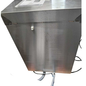 Profesionali indaplovė su skalavimo skysčio ir ploviklio dozatoriumi - 40 x 40 cm - Dynasteel