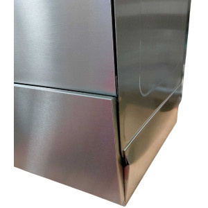 Profesionali indaplovė su skalavimo skysčio ir ploviklio dozatoriumi - 40 x 40 cm - Dynasteel