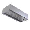 Hotte Cubique 1100 LED Sans Moteur - Dynasteel Qualité Inox AISI 304