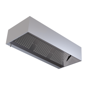 Kubinis 1100 LED stalo dangtis be variklio - Dynasteel kokybės nerūdijantis plienas AISI 304