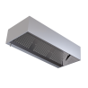Kubinis 1100 LED stalo dangtis be variklio - Dynasteel kokybės nerūdijantis plienas AISI 304
