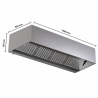 Kubinis LED dangtis 2000 mm be variklio Dynasteel - profesionalus Premium