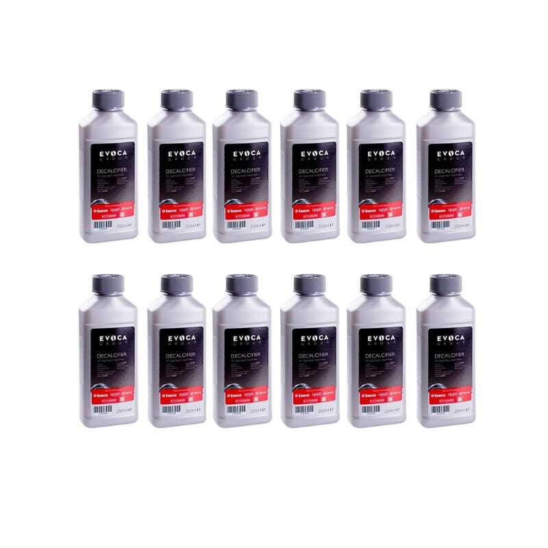 Kavos aparato kalkių šalinimo priemonė 250 ml - 12 butelių rinkinys - Saeco Kavos aparato kalkių šalinimo priemonė 250 ml - 12 butelių rinkinys - Saeco