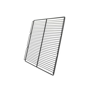 Grille Noire pour Vitrine à Boissons Noire à 2 Portes Vitrées - 450 L - CombiSteel