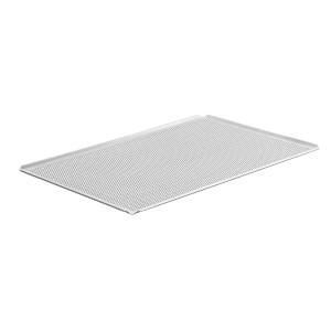 Perforuota aliuminio konditerijos plokštė - L 600 x P 400 mm atnaujinta