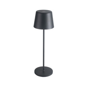 Black LED Table Lamp - H 36 cm Refurbished
