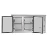 Table Réfrigérée Positive 2 Portes 228 L Ventilée Inox