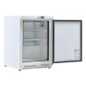 Mini neigiama šaldymo spinta 170 L -18°C balta