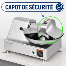 Cutter Horizontal Profesionali 10 L 750 W — Dynasteel