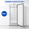 590 L Šaldiklio spinta Ventiliuojamas šaltis -18/-22°C
