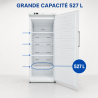 Ventiliuojama šaldymo spinta 527 L +2/+8 °C — Pilnos durys