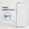 Ventiliuojama šaldymo spinta 527 L +2/+8 °C — Pilnos durys