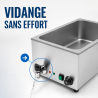 Bain-Marie Pro GN 1/1 20 L 1200 W Nerūdijantis plienas su išleidimu
