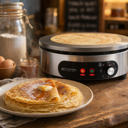 Crêpière Électrique Pro Ø 400 mm 3000 W — Ketaus Plokštė