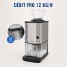 Elektrinis ledo trupintuvas 12 kg/h 60 W nerūdijantis plienas