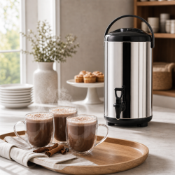 Distributeur Boissons Isotherme 7,5 L Inox AISI 304