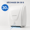 Profesionalus rankų džiovintuvas 2100 W ABS baltas — Džiovinimas 30 s