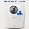 Profesionalus rankų džiovintuvas 2100 W ABS baltas — Džiovinimas 30 s