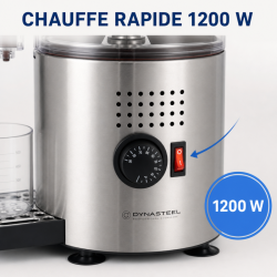 Chocolado gaminimo aparatas profesionalus 3 L 1200 W — Termostatas 90°C