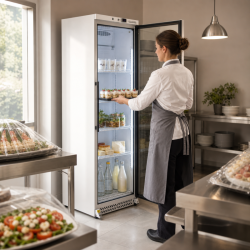 Armoire Réfrigérée Positive Vitrée 380 L 0/+8°C