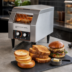 Toasteris su konvejeriu Pro 1300 W nerūdijantis plienas — Dynasteel