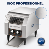Toasteris su konvejeriu Pro 1300 W nerūdijantis plienas — Dynasteel