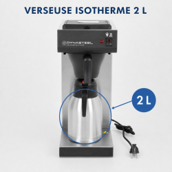 Cafetière Professionnelle 2 L Inox AISI 304 — Filtras CHR