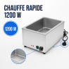 Bain-Marie Professionnel GN 1/1 20 L 1200 W Nerūdijantis plienas
