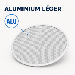 Perforuota picos plokštė Ø 400 mm aliuminis