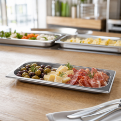 Bac Gastro GN 1/3 Inox 20 mm - Suderinamas su indaplove