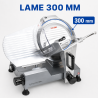 Profesionali 300 mm 250 W gravitacinė kumpio pjaustyklė