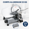 Profesionali 300 mm 250 W gravitacinė kumpio pjaustyklė