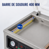 Vakuuminė pakavimo mašina su gaubtu 900 W - Suvirinimas 400 mm Nerūdijantis plienas