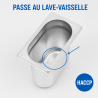 Bac Gastro GN 1/9 Nerūdijantis plienas - Gylis 150 mm - 1,4 L