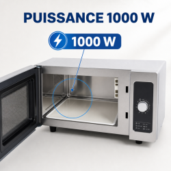 Microbangų krosnelė Profesionalus 25 L 1000 W Mechaninė