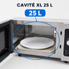 Microbangų krosnelė Profesionalus 25 L 1000 W Mechaninė