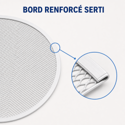 Perforuota picos plokštė Ø 350 mm Aliuminis — Pro