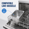 Bac Gastro GN 1/2 Inox Profondeur 200 mm 12,5 L