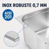 Bac Gastro GN 2/3 Inox 13 L - Gylis 150 mm