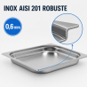 Bac Gastro GN 2/3 Inox — 40 mm, 3 L, Indaplovė