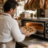 Plaque à Pizza Perforée Ø 280 mm Aluminium — Dynasteel