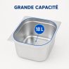 Bac Gastro GN 2/3 Inox 18 L - Gylis 200 mm