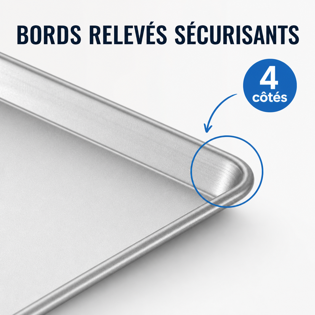 Plaque de Présentation Aluminium 660 x 457 mm Rectangle