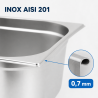 Bac Gastro GN 2/3 Inox 18 L - Gylis 200 mm