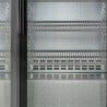 Atgalinis baras šaldytuvas 320 L 3 stumdomos stiklinės durys