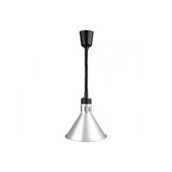Silver Conical Heat Lamp Dynasteel - Keeps food warm for catering professionals