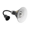 Black Conical Heat Lamp with Bulb - Dynasteel
