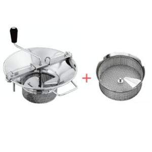 Pack Moulin à Légumes N°5 Inox - Grille Ø 1 mm Tellier