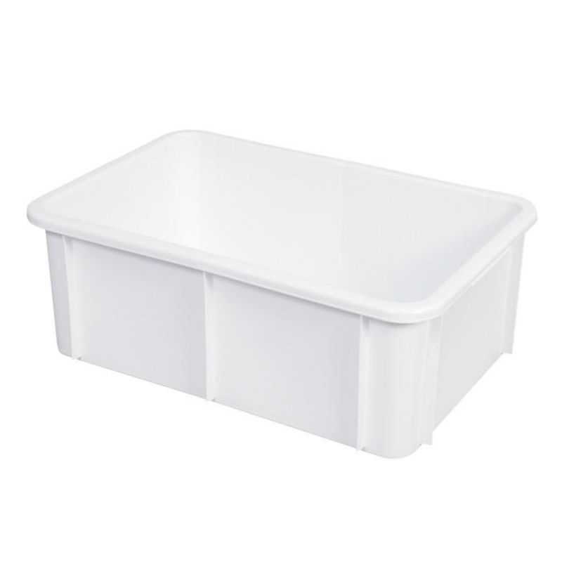 Stačiakampė dėžė 35 L Balta
