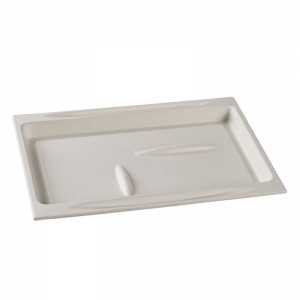Pusryčių lėkštė iš pluošto - 273 x 194 mm - 50 vnt. Ekologiškas variantas